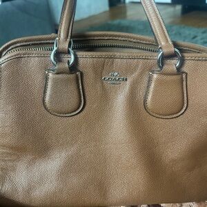 Coach Brown Leather Interior Bag